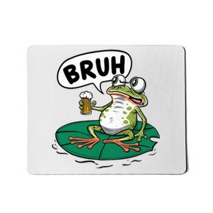 Funny Frog Bruh .. Mousepad