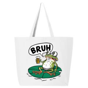 Funny Frog Bruh .. 25L Jumbo Tote