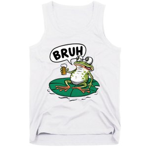 Funny Frog Bruh .. Tank Top