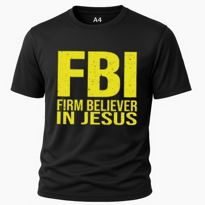 Fbi Firm Believer In Jesus 2025 Performance Shirt
