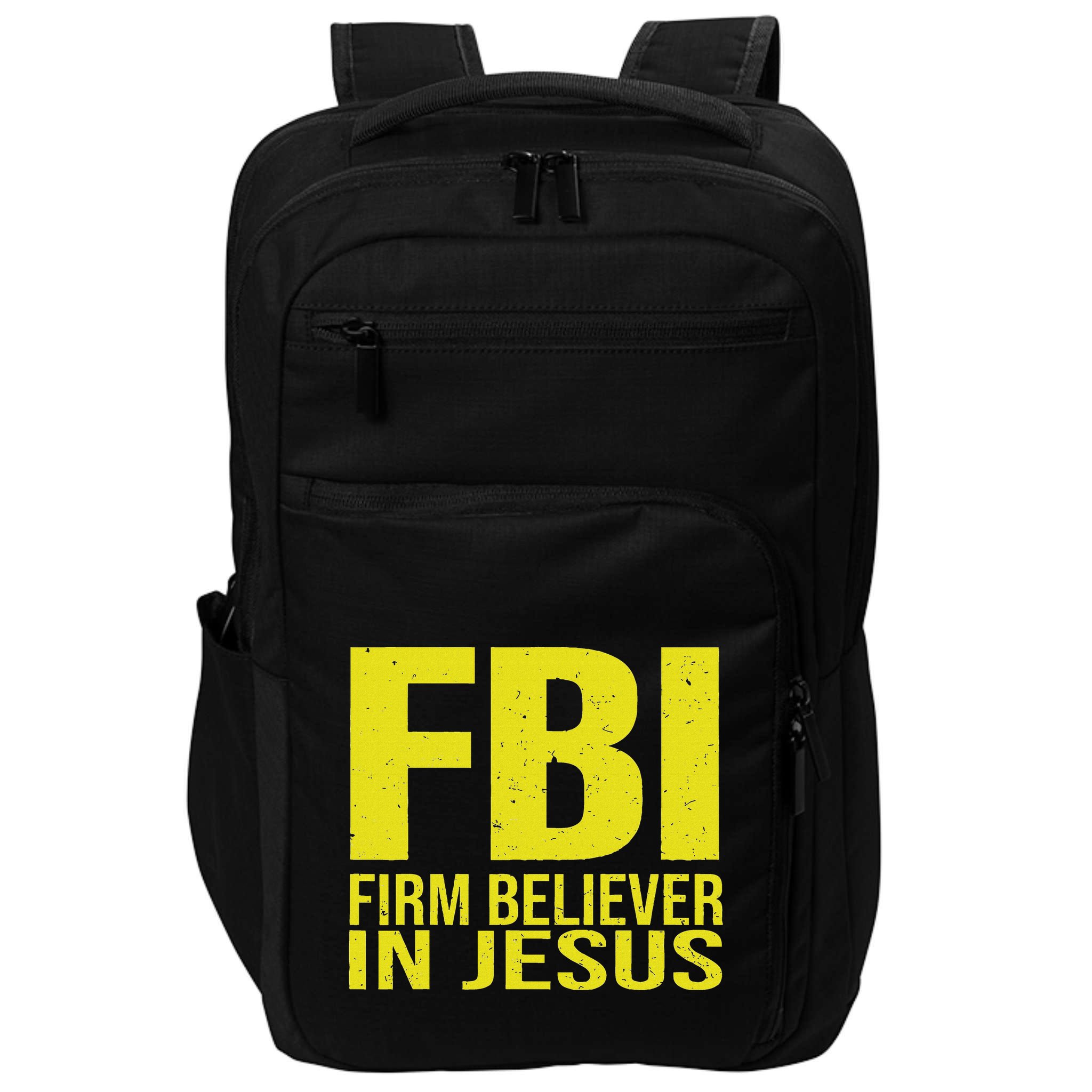 Fbi Firm Believer In Jesus 2025 Impact Tech Backpack