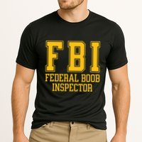 Fbi Federal Boob Inspector Funny Saying Fathers Cooling Performance Crew T-Shirt