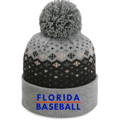 Florida Fl Baseball Fans The Baniff Cuffed Pom Beanie