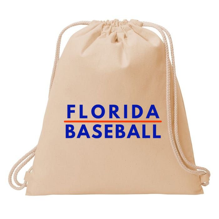 Florida Fl Baseball Fans Drawstring Bag