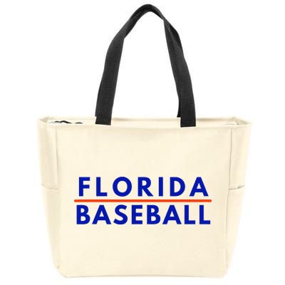 Florida Fl Baseball Fans Zip Tote Bag