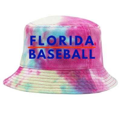 Florida Fl Baseball Fans Tie-Dyed Bucket Hat