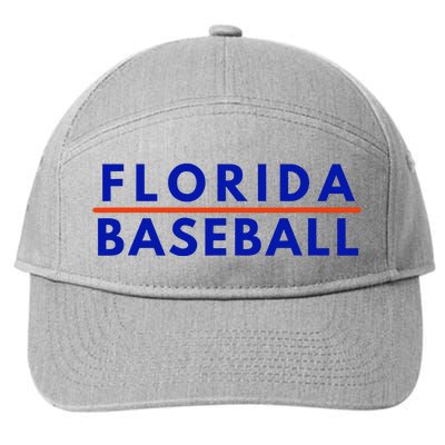 Florida Fl Baseball Fans 7-Panel Snapback Hat