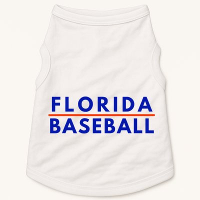 Florida Fl Baseball Fans Doggie Tank