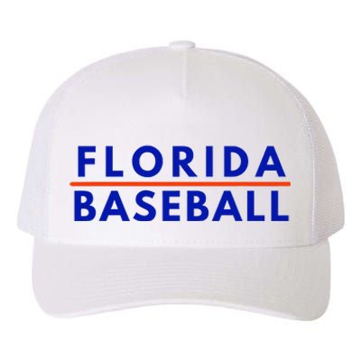 Florida Fl Baseball Fans Yupoong Adult 5-Panel Trucker Hat