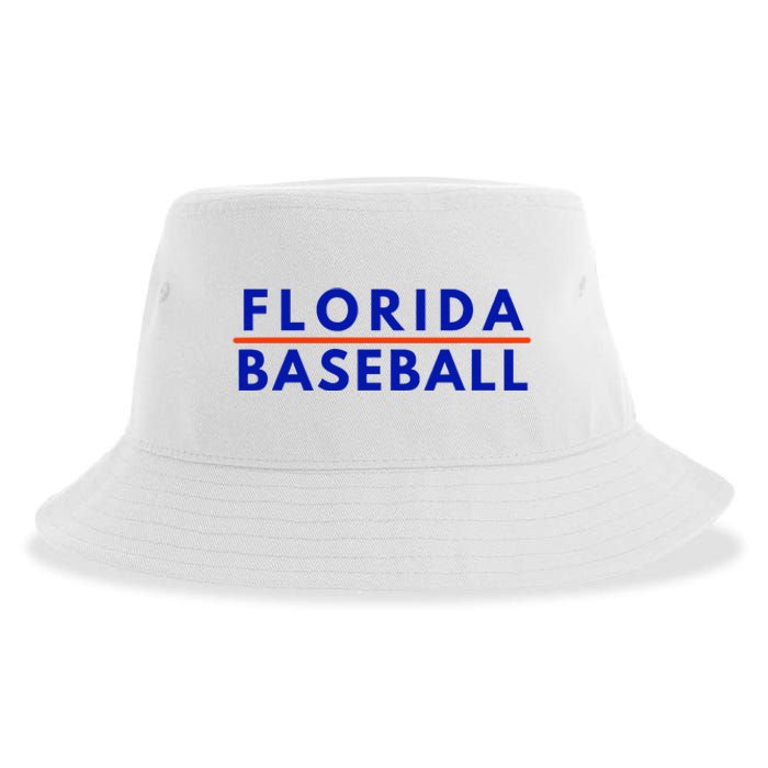 Florida Fl Baseball Fans Sustainable Bucket Hat