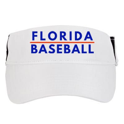 Florida Fl Baseball Fans Adult Drive Performance Visor