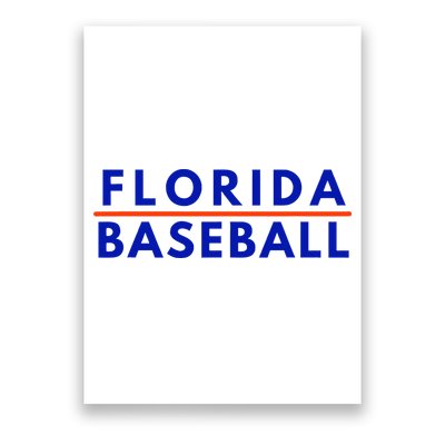 Florida Fl Baseball Fans Poster