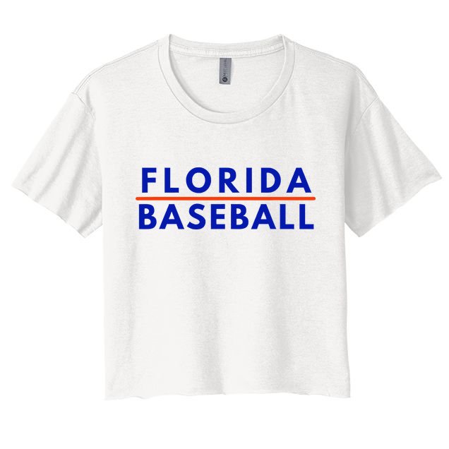 Florida Fl Baseball Fans Crop Top