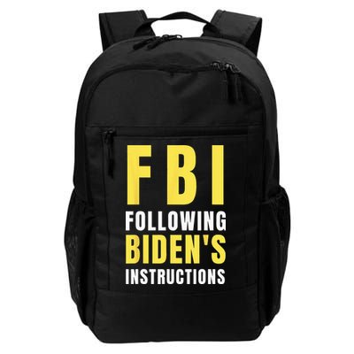 FBI Following Biden's Instructions Backpack