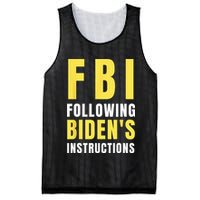 FBI Following Biden's Instructions Mesh Reversible Basketball Jersey Tank