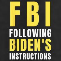 FBI Following Biden's Instructions Microfiber Hand Towel
