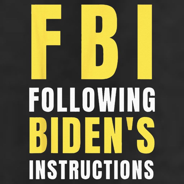 FBI Following Biden's Instructions Microfiber Hand Towel