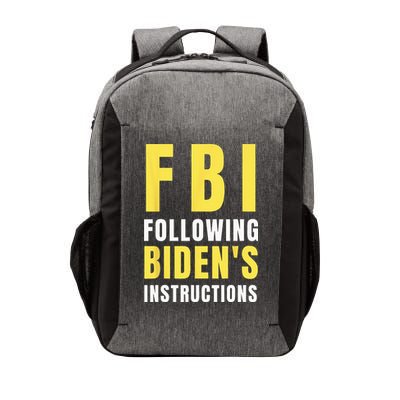 FBI Following Biden's Instructions Vector Backpack