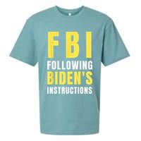 FBI Following Biden's Instructions Sueded Cloud Jersey T-Shirt