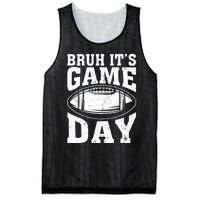 Funny Football Bruh Its Game Day Football Mesh Reversible Basketball Jersey Tank