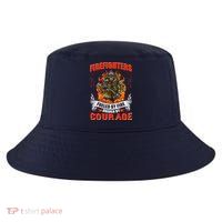 Firefighters Fueled By Fire Driven By Courage Cool Comfort Performance Bucket Hat