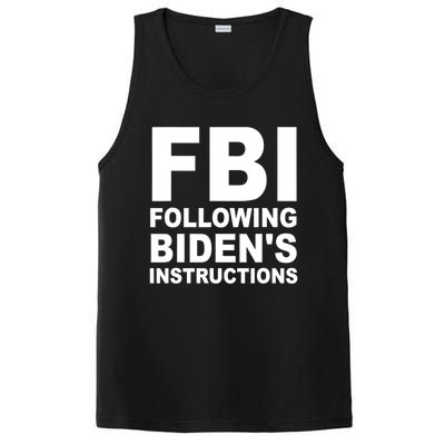 FBI Following Bidens Instructions Apparel PosiCharge Competitor Tank