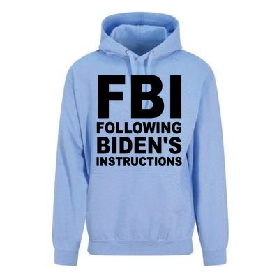 FBI Following Bidens Instructions Apparel Unisex Surf Hoodie