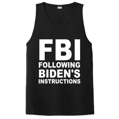 FBI Following Bidens Instructions Apparel PosiCharge Competitor Tank