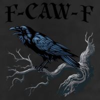 F-Caw-F Funny Black Bird Black Crow 25L Jumbo Tote