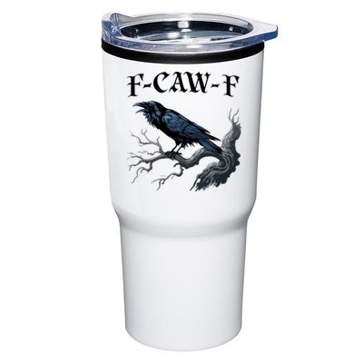F-Caw-F Funny Black Bird Black Crow Tumbler