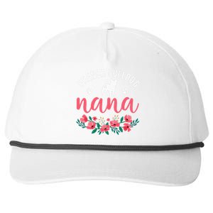 funny French Bulldog Nana Cute Dog mother's day Snapback Five-Panel Rope Hat