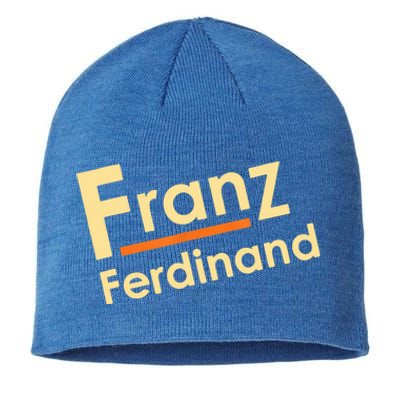 Franz Ferdinands Band Logo, Rock Music For Fans Sustainable Beanie