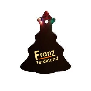 Franz Ferdinands Band Logo, Rock Music For Fans Ceramic Tree Ornament