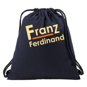 Franz Ferdinands Band Logo, Rock Music For Fans Drawstring Bag