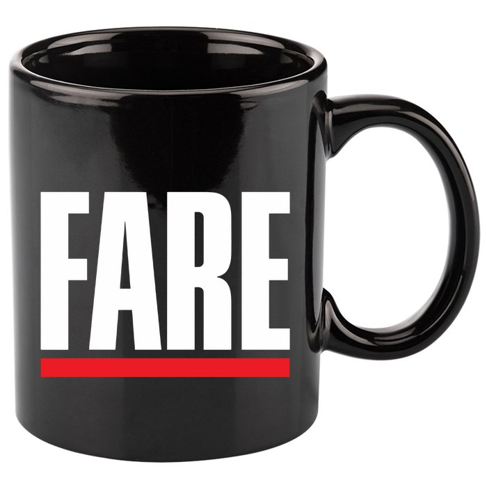 Fare Fuck Broker Fees 11oz C Handle Ceramic Mug