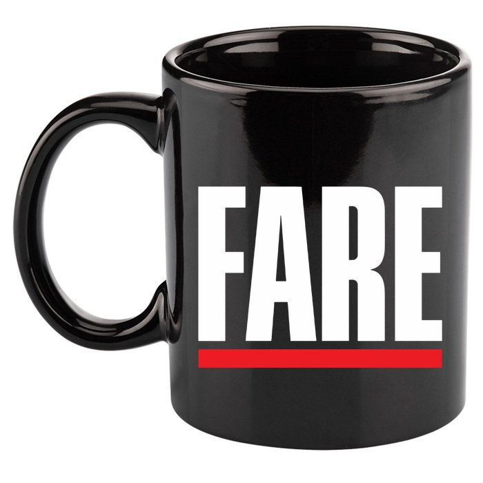 Fare Fuck Broker Fees 11oz C Handle Ceramic Mug