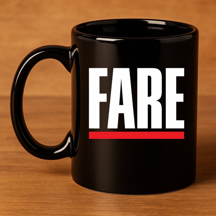 Fare Fuck Broker Fees 11oz C Handle Ceramic Mug