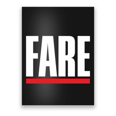 Fare Fuck Broker Fees Poster