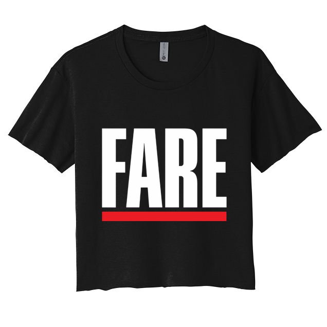 Fare Fuck Broker Fees Crop Top