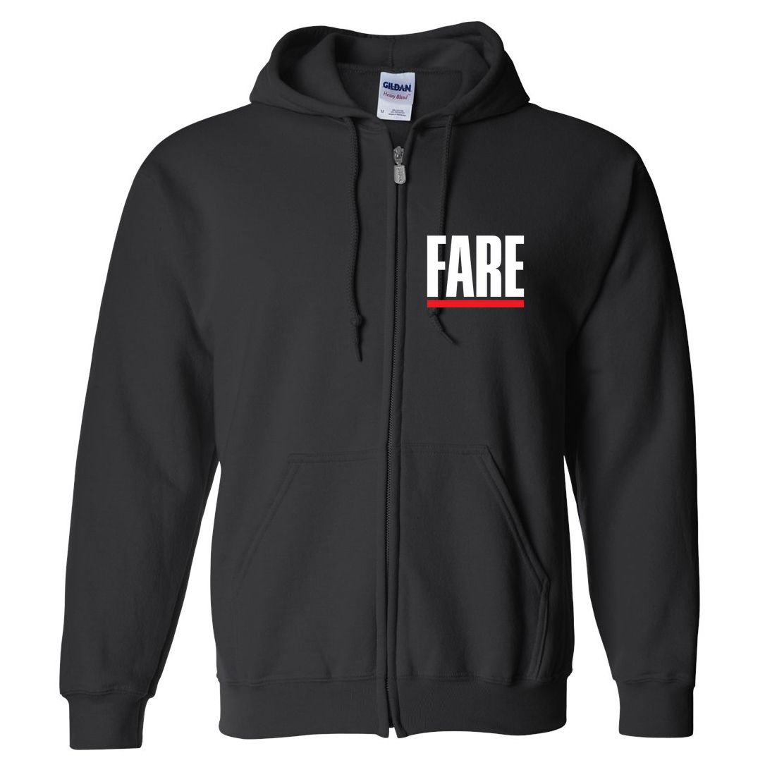 Fare Fuck Broker Fees Full Zip Hoodie