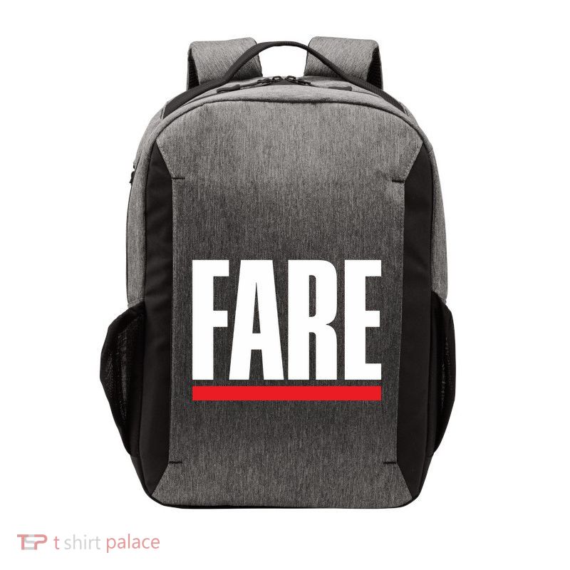 Fare Fuck Broker Fees Vector Backpack