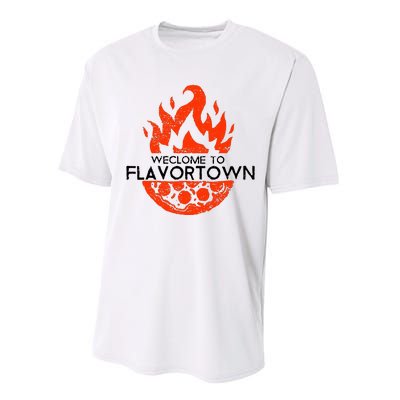 Flavortown Food Culture Performance Sprint T-Shirt