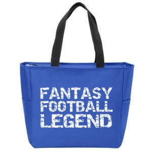 Fantasy Football Championship Winner Fantasy Football Legend Gift Zip Tote Bag