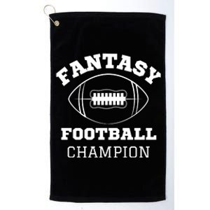 Fantasy Football Champion, Funny Fantasy Football, Funny Draft Platinum Collection Golf Towel