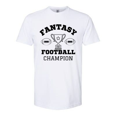 Fantasy Football Champion, Funny Fantasy Football, Funny FFL Softstyle CVC T-Shirt