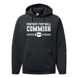 Fantasy Football Commish League Performance Fleece Hoodie