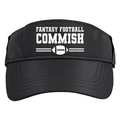 Fantasy Football Commish League Adult Drive Performance Visor