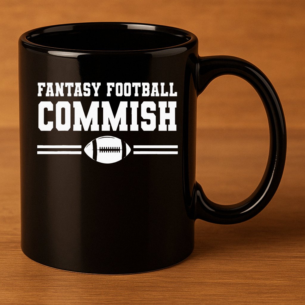 Fantasy Football Commish League 11oz C Handle Ceramic Mug