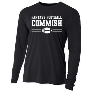 Fantasy Football Commish League Cooling Performance Long Sleeve Crew