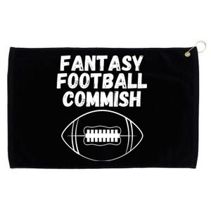 Fantasy Football Commish, Funny Fantasy Football Guru, FFL, Commissioner Grommeted Golf Towel